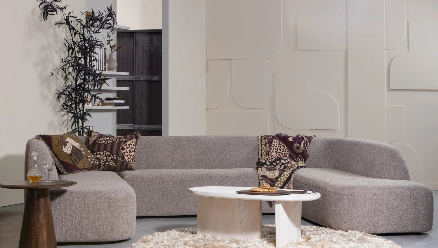 Shop de look: lichte woonkamer in Japandi stijl