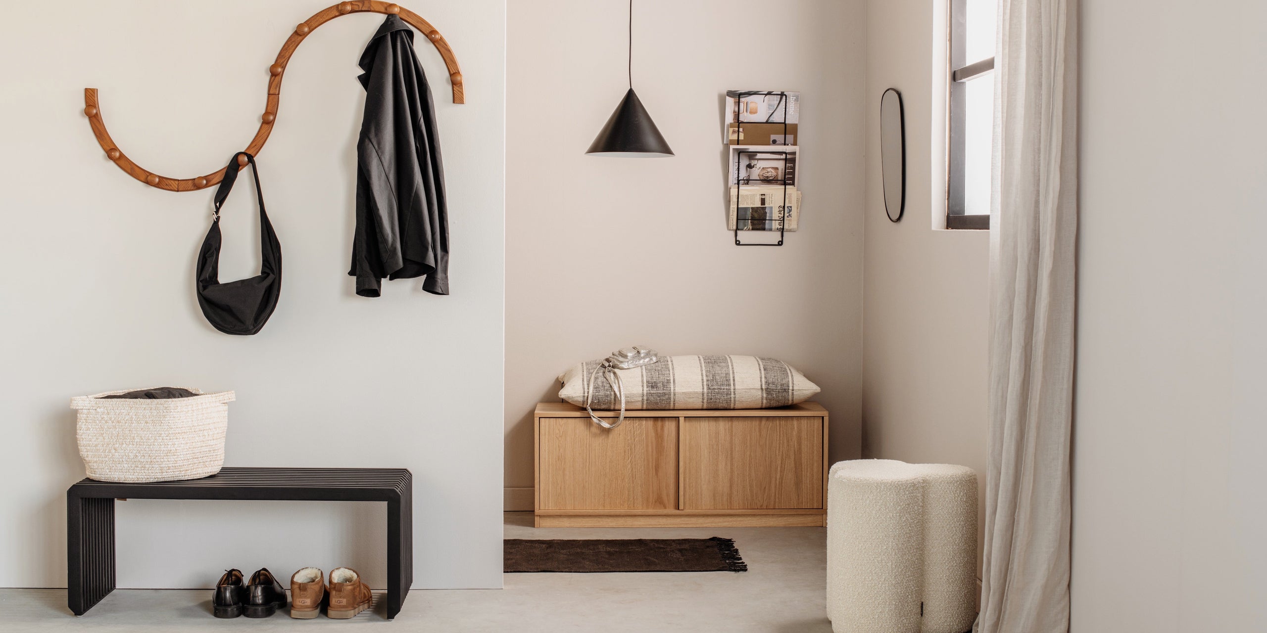 Aan de gang met de hal: een rustgevend entree met opbergruimte