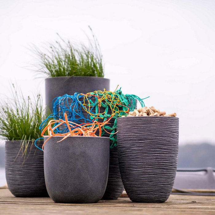 Capi Europe - Pot bol Waste Smooth NL - 43x41 - Terrazzo beige