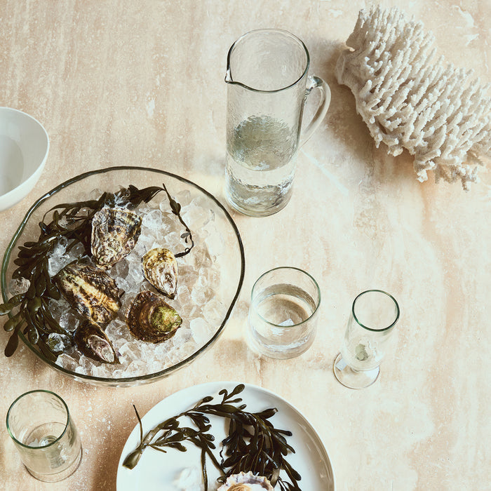 Urban Nature Culture Hammered Jug Kan - Transparant