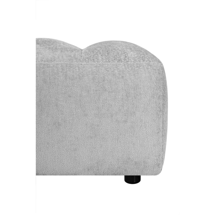 by fonQ Plume Hocker - Chenille - Beige