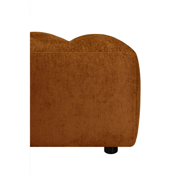 by fonQ Plume Hocker - Chenille - Terra