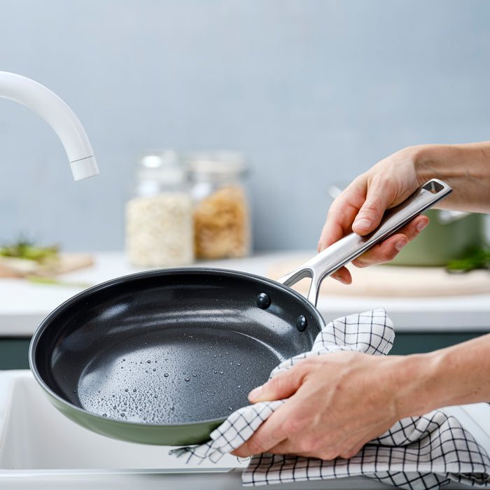 BK Sublime Wokpan Ø 28 cm - Olijfgroen