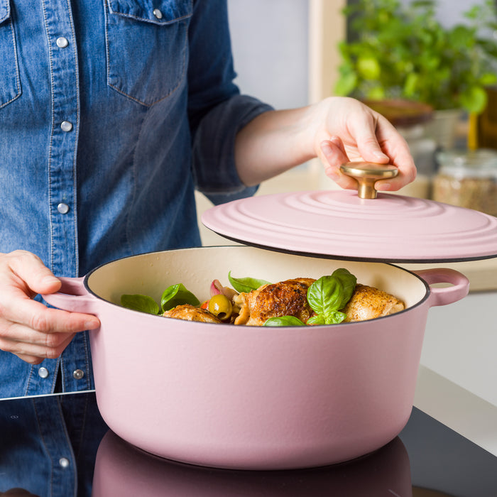 BK Bourgogne Braadpan Ø 28 cm - Blush Pink