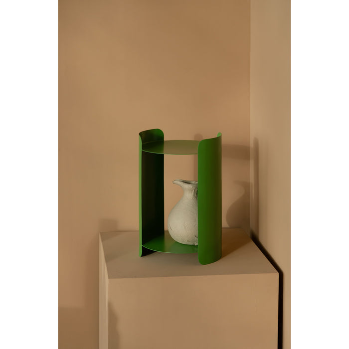 Dutchbone Navagio Bijzettafel Rond 31 cm Metaal Groen