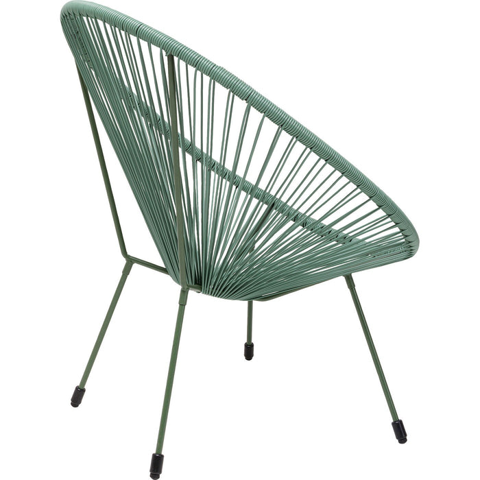 Kare Design Acapulco Mono Tuinfauteuil - groen