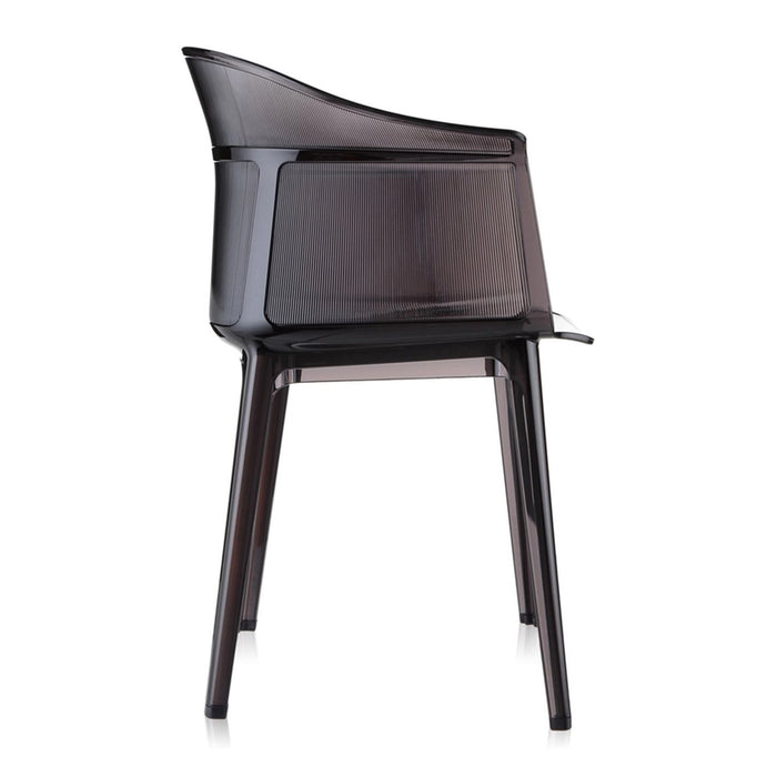 Kartell Papyrus Eetkamerstoel - Smoke Brown