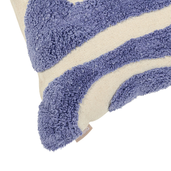 by fonQ Wave Sierkussen 40 x 60 cm - Blauw