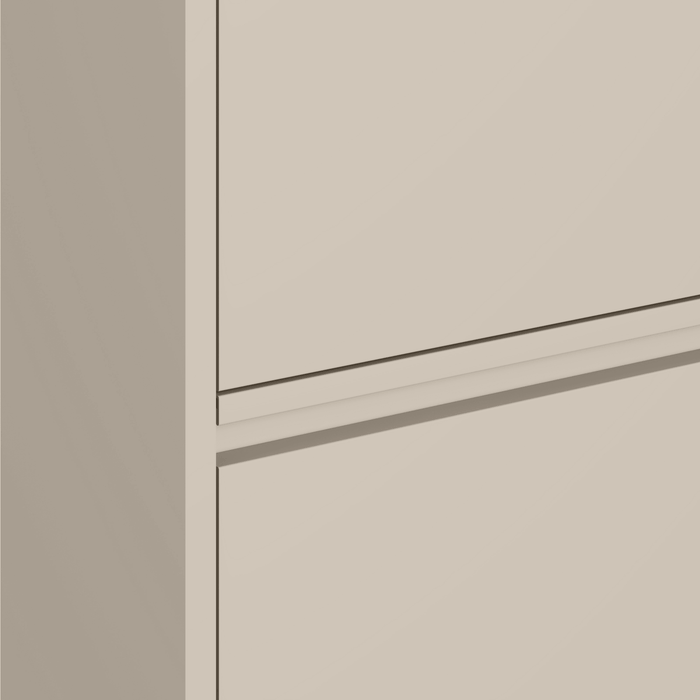 by fonQ Klip Schoenenkast - 5 Vakken - Cashmere