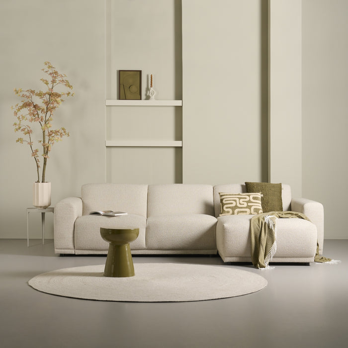 Bijzettafel Jagel - Groen - Metaal - 35x41x35cm (BxHxD)