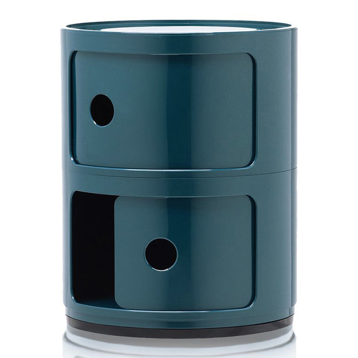 Kartell Componibili Kast - 2 Modules - Blauw