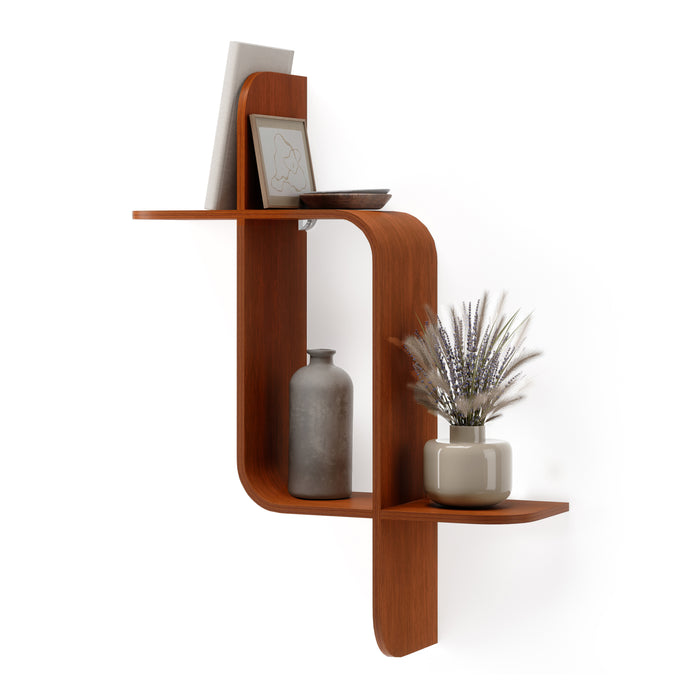 Umbra Montage Wandplank - Walnoot