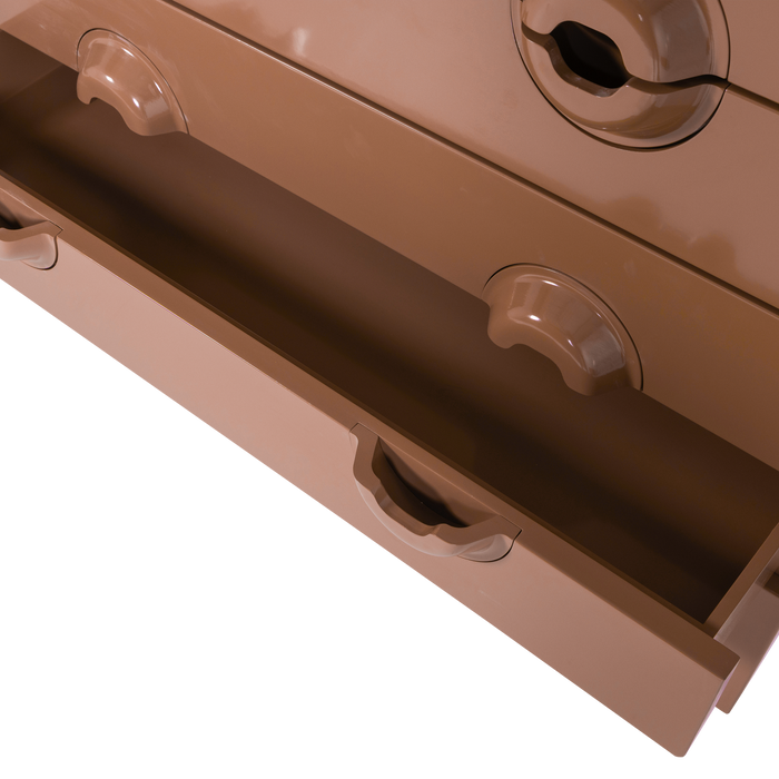 WOOOD Merge Ladekast|Commode - Hout - Oud Roze - 89x110x44