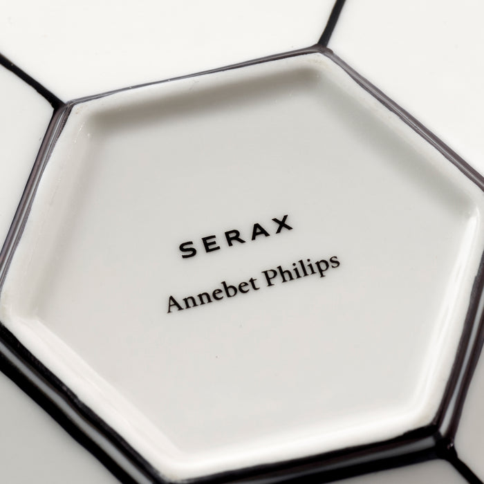 SERAX - Annebet Philips - Carte Blanche Cappuccino Kop & Schotel - Set van 2