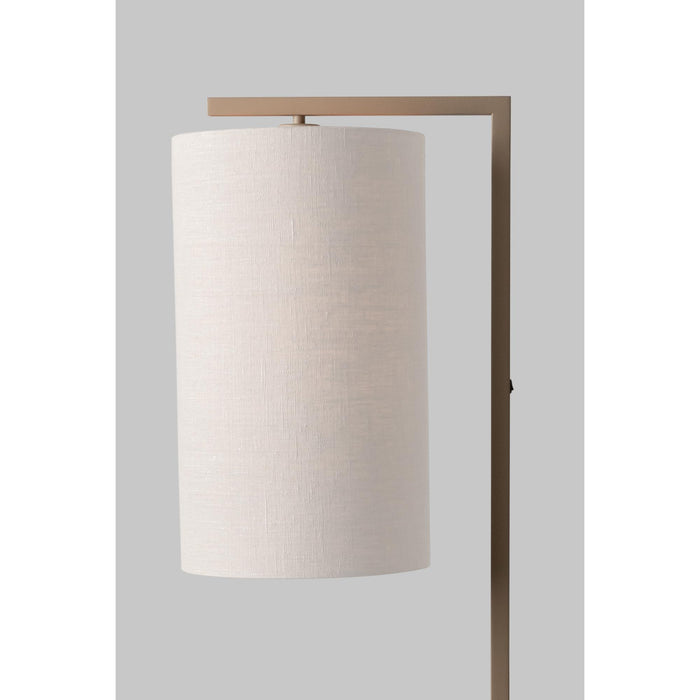 it's about RoMi Boston Vloerlamp Ø 25 cm - Bruin / Wit
