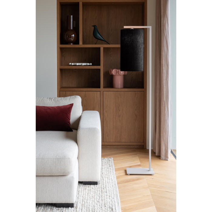 it's about RoMi Boston Vloerlamp Ø 25 cm - Bruin / Zwart