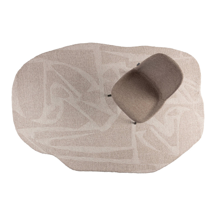 Zuiver Forms Vloerkleed 160 x 230 cm - Beige