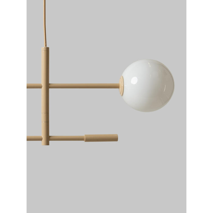 it's about RoMi Hanglamp Copenhagen - Beige - 97x13x215cm