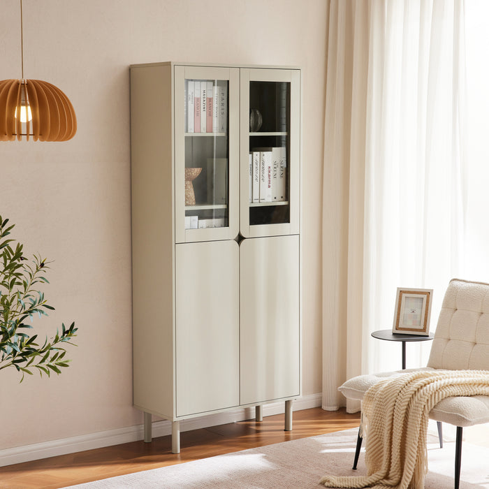 by fonQ Husk Vitrinekast - Cashmere