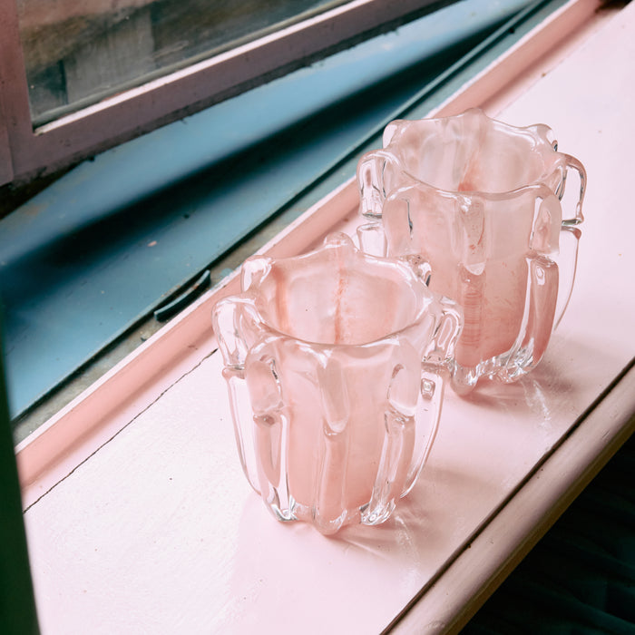 HKliving Coralla Kandelaar - Soft Pink