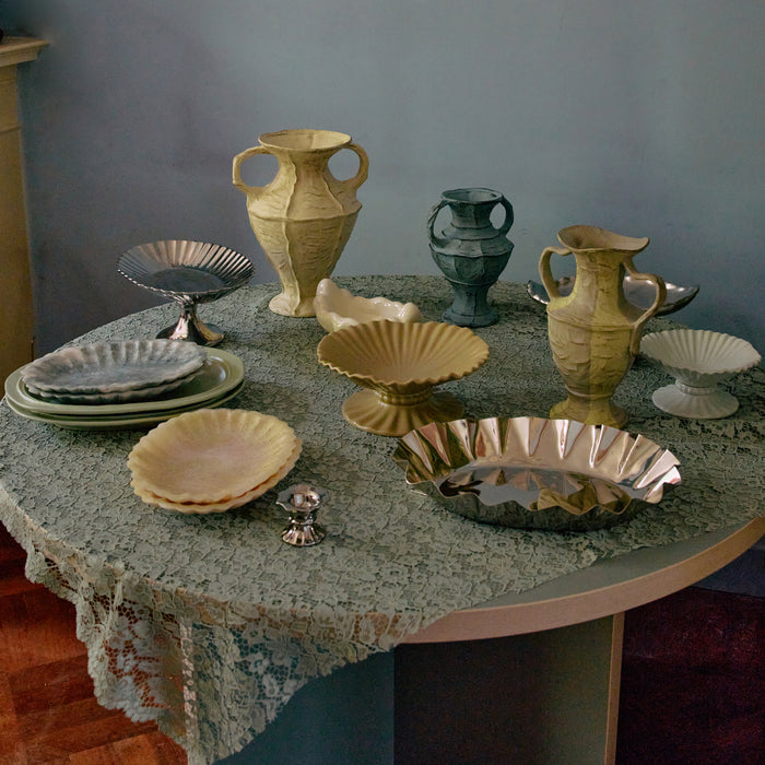 HKliving New Classics Tray - Medium - Chrome