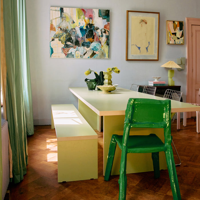 HKliving Dining Table Eettafel - 220 x 90 cm - Pistachio