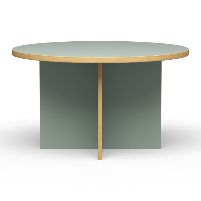 HKliving Dining Table Eettafel - Ø 130 cm - Pale Green