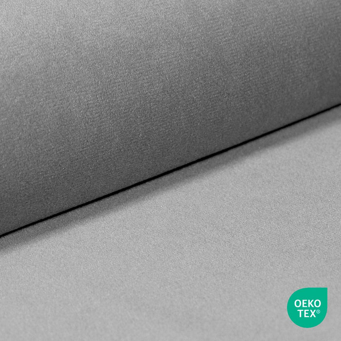 Nolon Nora-Fé Eetkamerstoelen Set van 2 - Velvet Grijs - Witte Poten