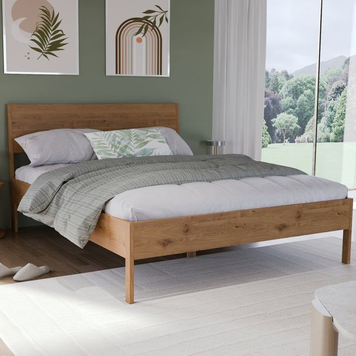 by fonQ Favo Bedframe 160 x 200 - Eiken