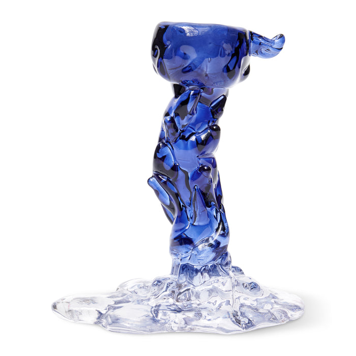 POLSPOTTEN Drip Kandelaar S - Donkerblauw