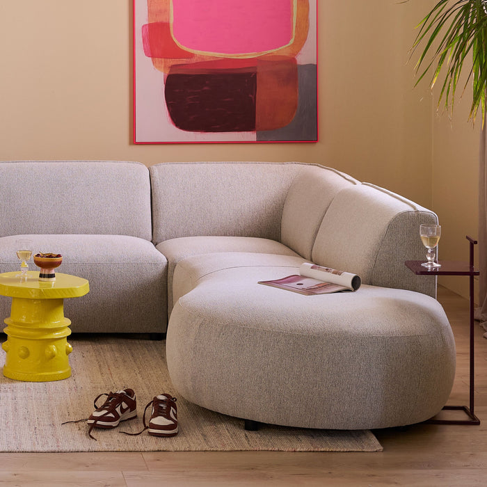 by fonQ Soft U-bank Rechts - Naturel Melange