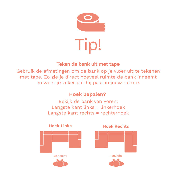 by fonQ Soft U-bank Links - Bouclé - Greige