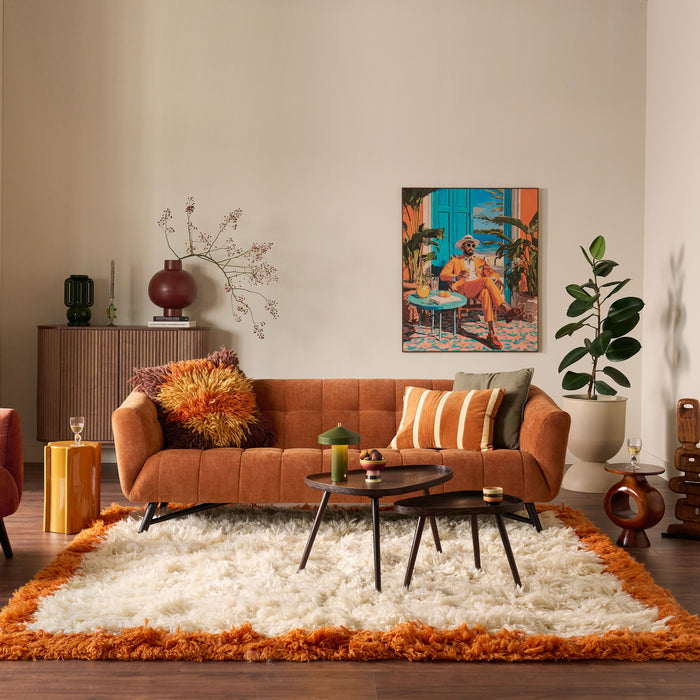 SERAX - Marie Michielssen - Pawn Bijzettafel - Geometrisch H 45,5 cm - Okergeel