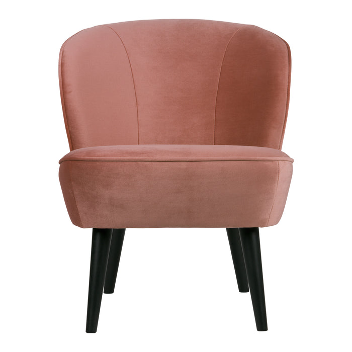 WOOOD Sara Fauteuil - Oud Roze
