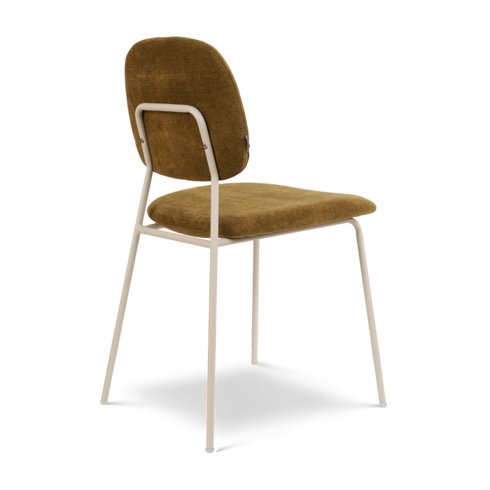 Nolon Jasmijn Barkruk Warm Groen - Grijsbeige