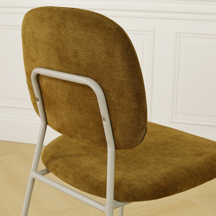 Nolon Jasmijn Barkruk Warm Groen - Grijsbeige