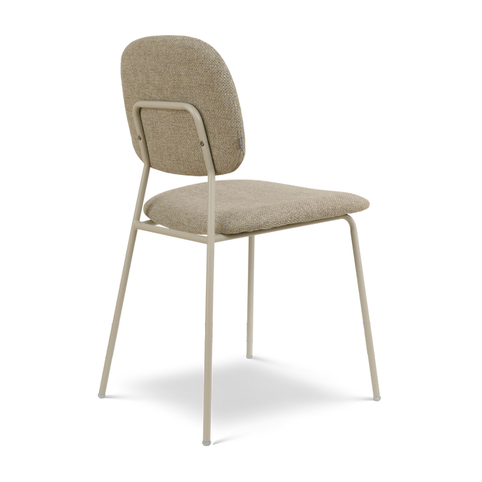 Nolon Jasmijn Eetkamerstoel Taupe - Grijsbeige