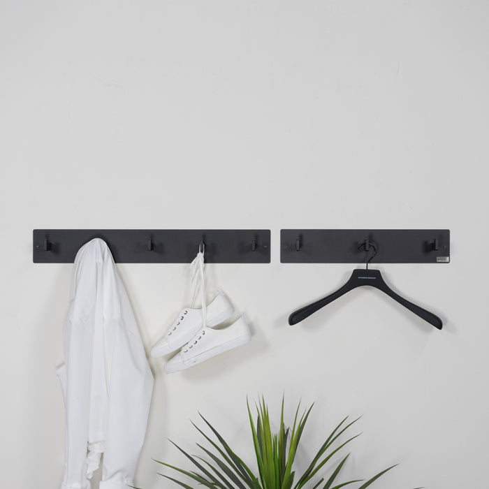 Spinder Design Leatherman 3 Wandkapstok - Zwart