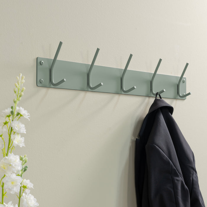 Spinder Design Fusion 5 Wandkapstok - Dusty Green