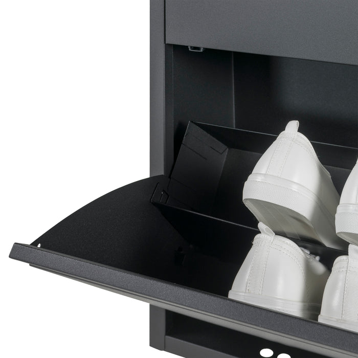 Spinder Design Billy 2 Schoenenkast - Zwart