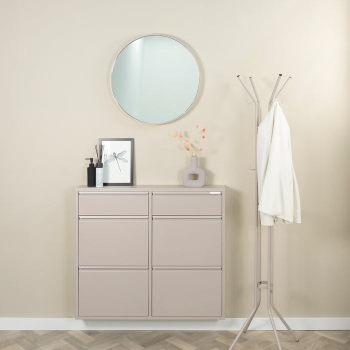 Spinder Design Billy 6 Schoenenkast - Silky Taupe