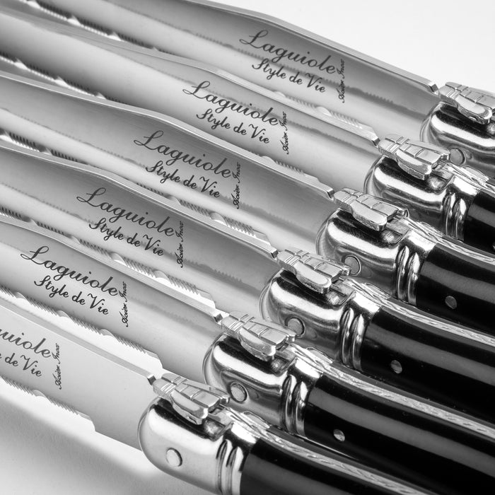 Laguiole Style de Vie Premium Line Steakmessenset 6 st.