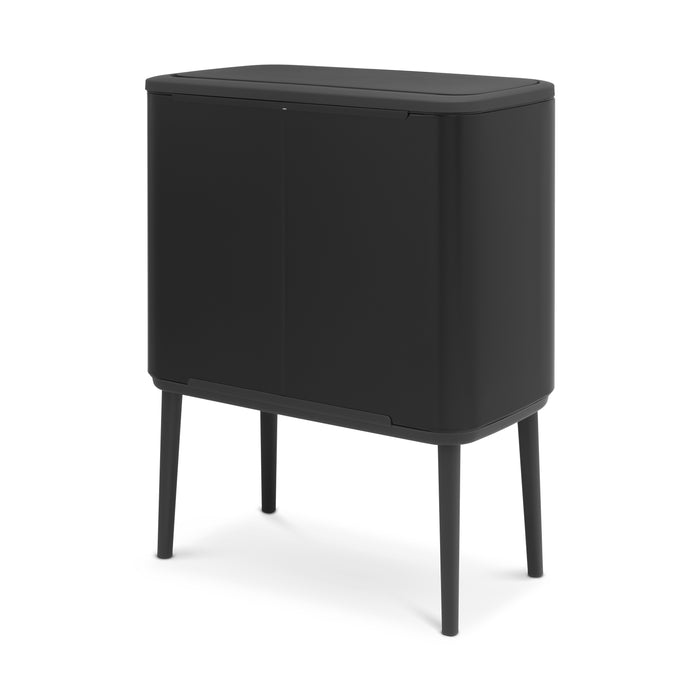 Brabantia Bo Touch Bin Afvalemmer 3 x 11 L - Zwart