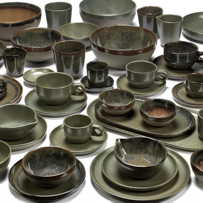 SERAX - Sergio Herman - Surface Bord 4 st. - Ø 24 cm - Indy Grey