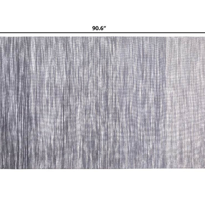 Beliani - KAPAKLI - Laagpolig vloerkleed - Grijs - 160 x 230 cm - Wol