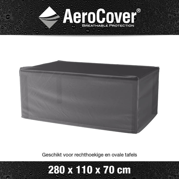 AeroCover Tuintafelhoes - H 70 x B 110 x D 280 cm