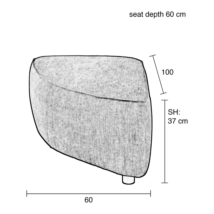 Zuiver Hunter Bank Element - Sand