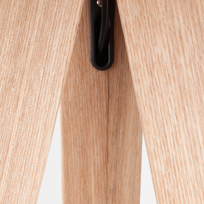 Zuiver Tripod Vloerlamp - Zwart / Naturel