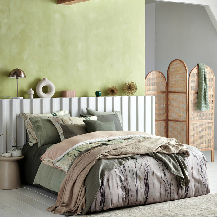 Vandyck Washed Cotton Dekbedovertrek 200 x 200/220 cm - Wit