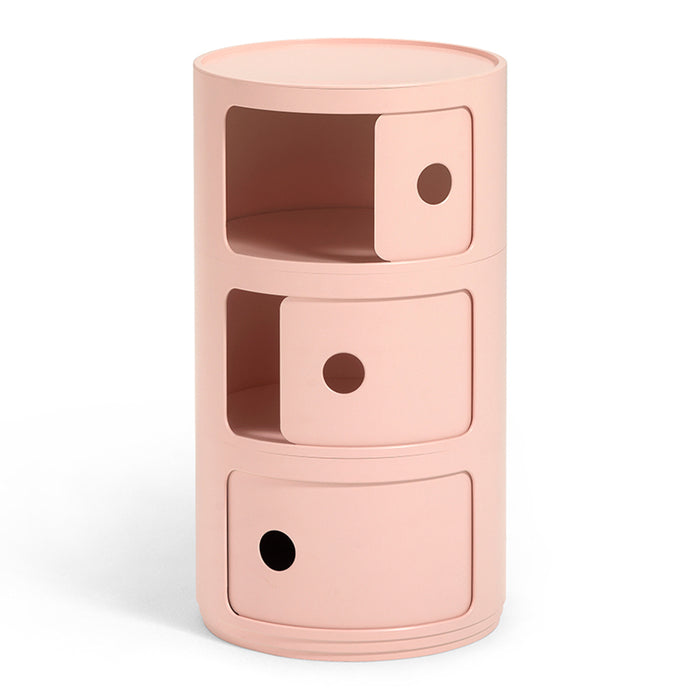 Kartell Componibili BIO Kast - 3 Modules - Roze